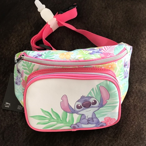 Disney Handbags - Disney Lilo & Stitch Floral Fanny Pack